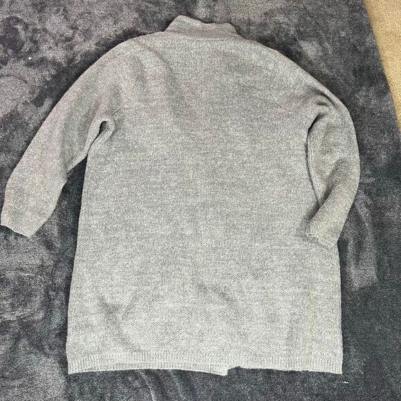 Torrid Grey Notched Collar Sweater Coat Size 2/ 2X - Picture 5 of 6